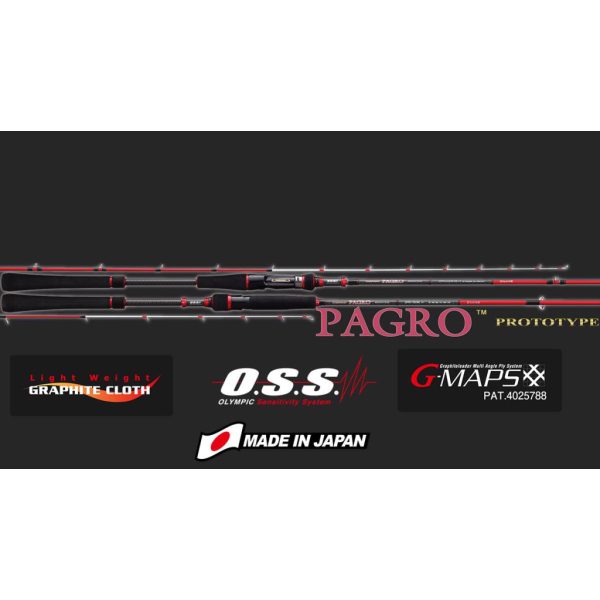 Graphiteleader Nouvo Pagro Cast GNPC-6102L-S R Fast 2,05m 100gr 2 Részes Pergető Bot