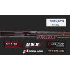 Graphiteleader Pagro Prototype GPPS-702ML R-Fast 2,08m 100gr 2 Részes Pergető Bot