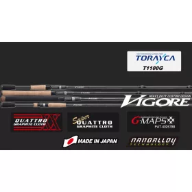   Graphiteleader Vigore 20GVIGS-610ML R-Fast 2,08m 1/16-3/8oz 1 Részes Pergető Bot