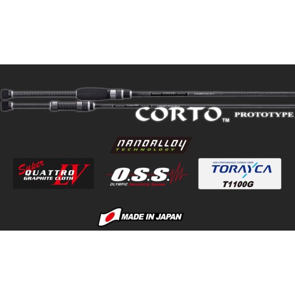 Graphiteleader Corto Prototype 22GCORPS-782ML-HS 2,34m Fast 20gr 2 részes pergető bot