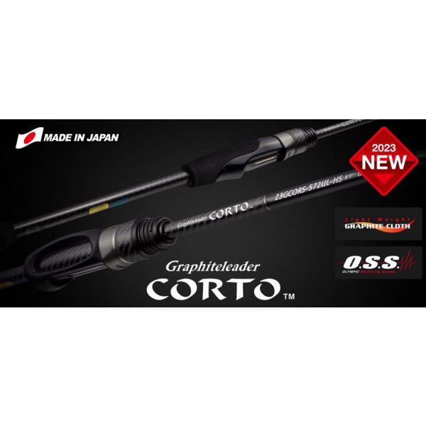 Graphiteleader Corto 23GCORS-592XUL-HS 1,75m Fast 1,5gr 2 részes pergető bot