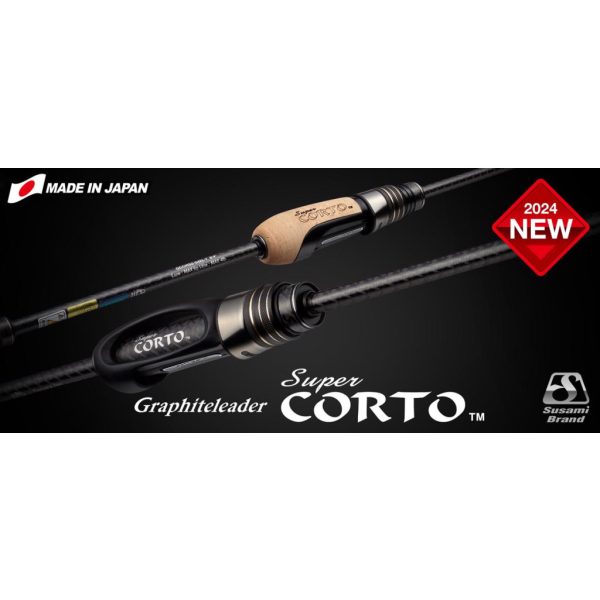 Graphiteleader Super Corto 24GCORSS-612L-HS+ Extra Fast 1,86m 5gr 2 Részes Pergető Bot
