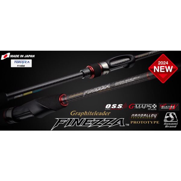Graphiteleader Finezza Prototype 24GFINPS-782LML-HS R-Fast 2,34m 1-10gr 2 Részes Pergető Bot