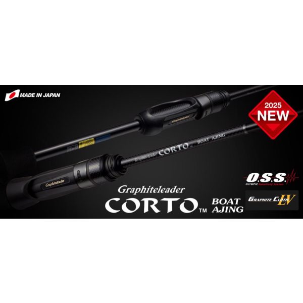 Graphiteleader Corto Boat Ajing GCORBS-542UL-S Fast 1,62m Max 5gr 2-częściowa Wędka Spinningowa