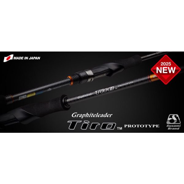 Graphiteleader Tiro Prototype 25GTIRPS-792ML Fast 2,36m 3-21gr 2-częściowa Wędka Spinningowa