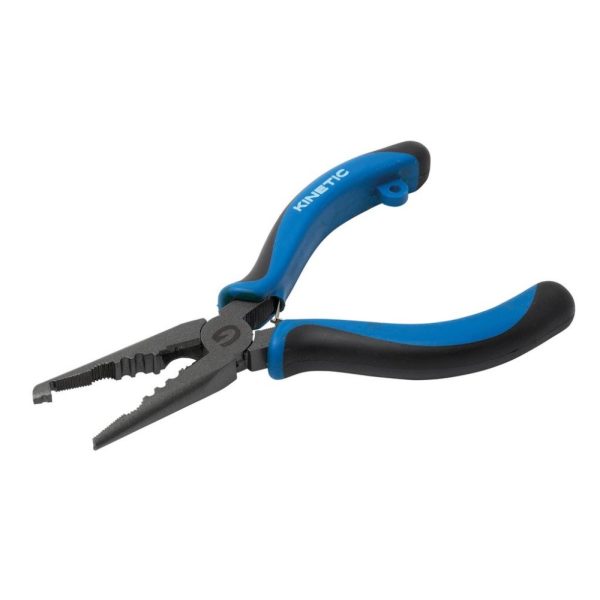 KINETIC CS Heavy Duty Splitring Plier 16,51cm Curved Nose Blue/Black Szczypce