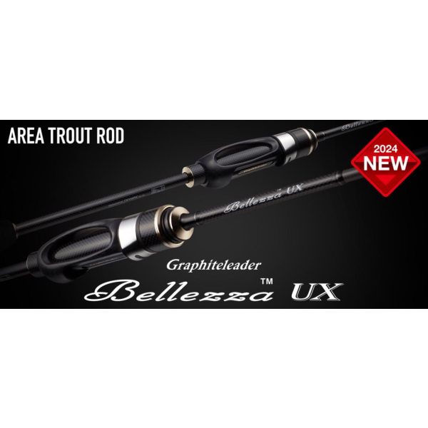 Graphiteleader Bellezza UX 25GBELUS-612SUL-S 1,85m 0,4-4gr Regular Fast 2-częściowa wędka spinningowa