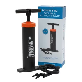 KINETIC Kétirányú Pumpa 2x2L Fekete/Narancs Csónakpumpa