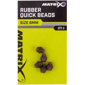 Matrix 6mm Gumowa Szybka Kulka Gumowa z Szybkim Klipsem 5szt