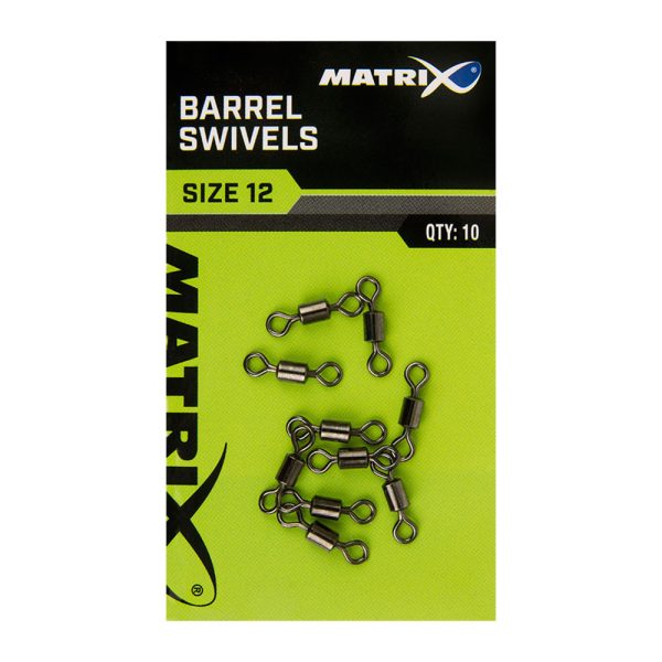 Matrix Barrel Swivels 12 Krętlik 10szt