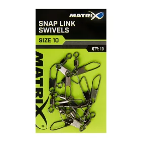 Matrix Snap Link Swivels Krętlik 16 10szt.