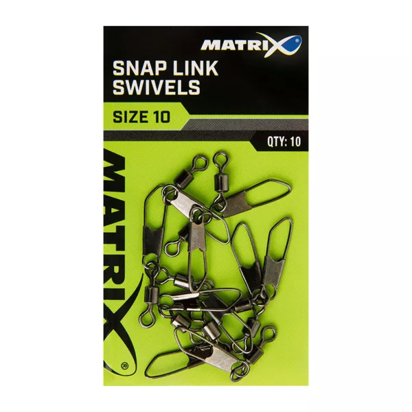 Matrix Snap Link Swivels Krętlik 14 10szt.