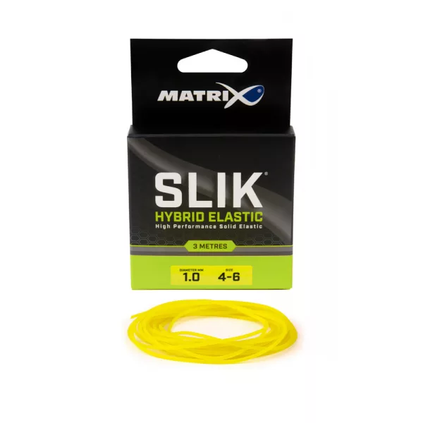 Matrix Matrix SLIK Elastic Size 4 - 6 (1.0mm) Yellow Guma do tyczki