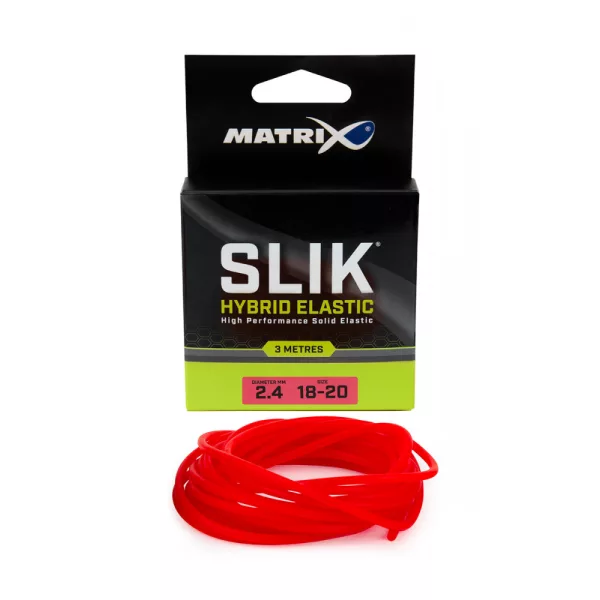 Matrix Matrix SLIK Elastic Size 18 - 20 (2.4mm) Red Guma do tyczki