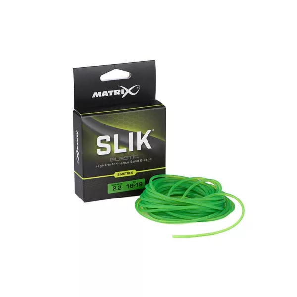 Matrix Slik Elastic Green 2.2mm 8m Solid Pole Elastic