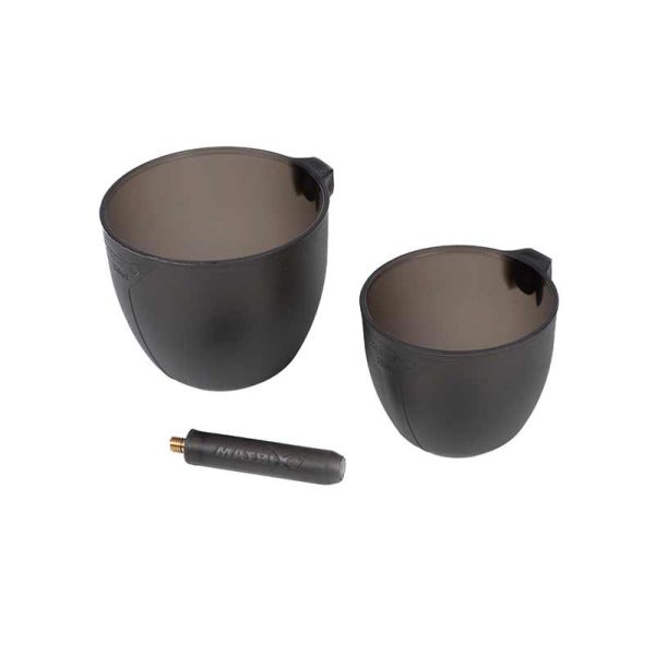 Matrix Groundbait Cup Set Zestaw Kubków do Zanęty 2szt