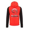 Guru - Hoodie Red/Black - Bluza z kapturem - S