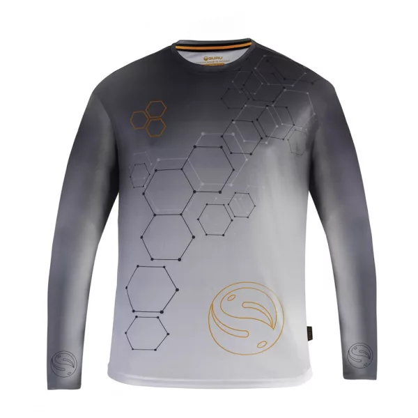 Guru Hexagon Sun Core UPF 50+ Koszulka z długim rękawem z filtrem UV 3XL