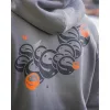 Guru Grey Circles Hoodie Bluza z Kapturem S