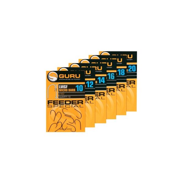 Hak do feedera LWG Feeder Special 16 (z zadziorem/oczkiem)