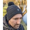 Matrix Grey Sherpa Bobble Hat Czapka z pomponem