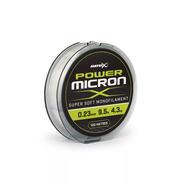 Matrix Power Micron X 0.23mm - 9.5lb 100m Monofilament line