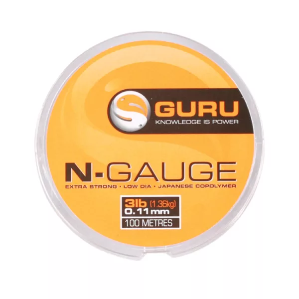 Guru N-Gauge Pro żyłka - 3 lb - 0.11mm - 100m