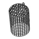 Garbolino Baiting Feeder Stamped Metal Bezołowiowy Kosz Zanętowy Zamknięty