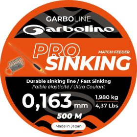   Garbolino Garboline Pro Sinking 0,201mm 500m Tonąca Żyłka Główna Monofilamentowa
