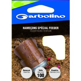   GARBOLINO FEEDER HOOKS 12 (SIZE 12 LINE 0,16mm) haczyk z przyponem