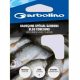 Garbolino Blue Roach Hooks To Nylon 18 z łopatką, haczyk monofilowy z zadziorem 10szt