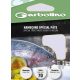 Garbolino Trout Paste Hooks To Nylon 6 haczyków z łopatką, zadziorowych, z żyłki monofilowej, wiązanych 10szt.