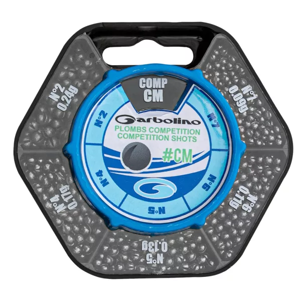 Garbolino 5 WAY MICRO SHOT DISPENSER (SIZES 7-6-5-4-2) zestaw śrucin ołowianych / zestaw ołowiany