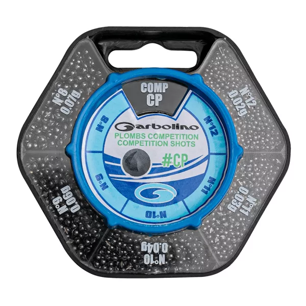 Garbolino 5 WAY MICRO SHOT DISPENSER (SIZES 12-11-10-9-8) zestaw śrucin ołowianych / zestaw ołowiany