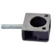 Garbolino CLAMP BLOCK D25 FOOT (M8 SCREW / METAL REINFORCEMENT / PLASTIC INSERT) - Akcesorium, śruba mocująca