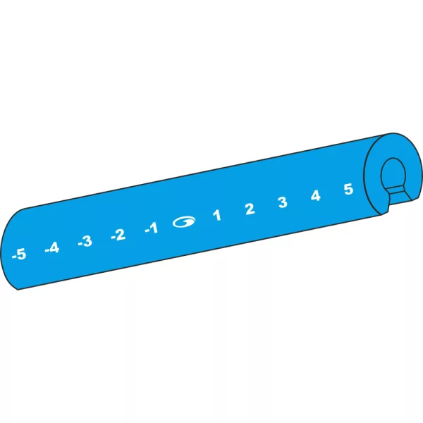 Garbolino Przednia Podpórka do Wędki Tyczki z Gąbki ze Skalą