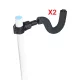 Garbolino Multigrip Open Compact Pole Supports Ramię Wspornika Wędki 2szt