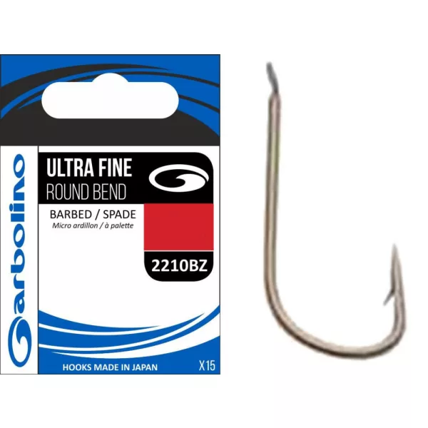 Garbolino Ultra Fine Round Bend 2210Bz / haczyk rozmiar 20