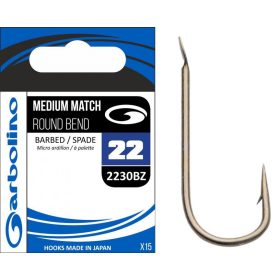 Garbolino 2230BZ 14 hak / MEDIUM MATCH / ROUND BEND
