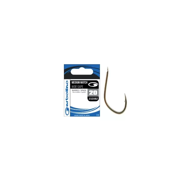 Garbolino 2320BZ hak 14 / MEDIUM MATCH / WIDE GAPE