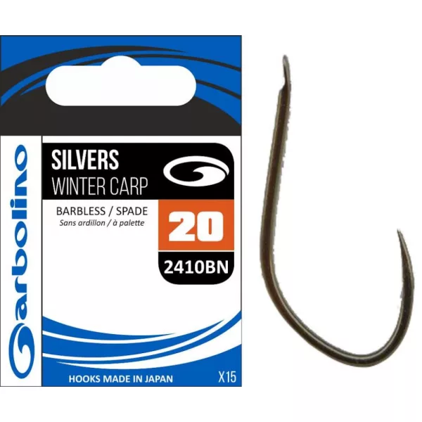Garbolino 2410BN 14 hak / SILVERS / WINTER CARP