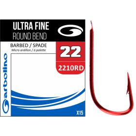 Garbolino SUPRA FINE RED ROUND BEND / 2210RD 18 horog