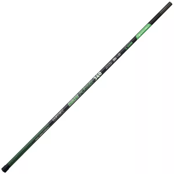 Sztyca podbieraka Garbolino Netsy Silver Power 340 Twin Scoop Handle 3-częściowa 4,00m