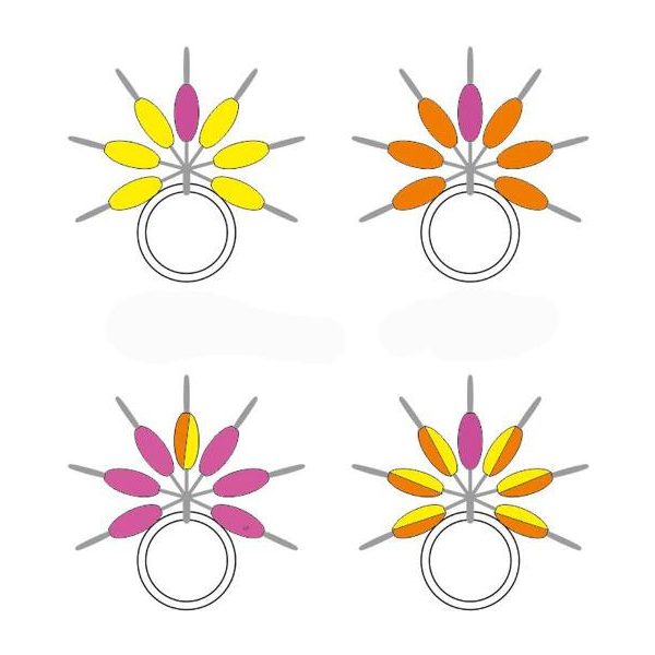 Garbolino - STREAMLINE DROP LINE VISUALIZER - Small items - Stopper - Trout rubber stopper