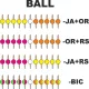 Garbolino - STREAMLINE BALL LINE VISUALIZER - Drobne akcesoria - Stoper - Gumowy stoper pstrągowy