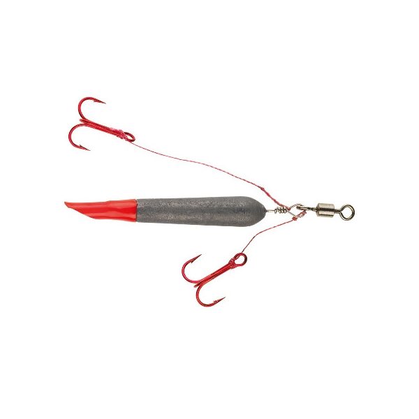 Garbolino - ZESTAW Z MARTWĄ UKLEJĄ Z CENTRALNYM OBCIĄŻENIEM - Mały element do ryb drapieżnych - Zestaw - Zestaw na pstrąga z rybką na przynętę