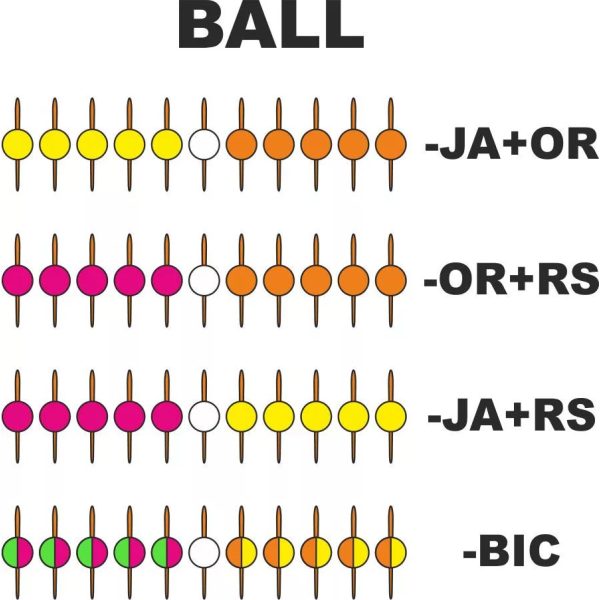 Garbolino - STREAMLINE BALL LINE VISUALIZER - Drobne akcesoria - Stoper - Gumowy stoper pstrągowy