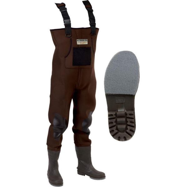 Garbolino - CHEST WADERS NEO PRECISION PRO - MIXED SOLES 38-39 - Spodniobuty - Spodniobuty neoprenowe