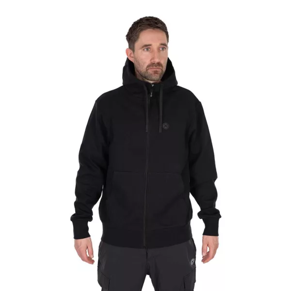 Bluza z kapturem Matrix Black Stealth Zip Hoody L