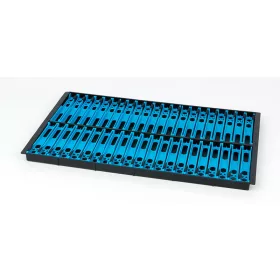   Matrix Loaded Pole Winder Tray 13cm (42 Pack) Light Blue Drabinka